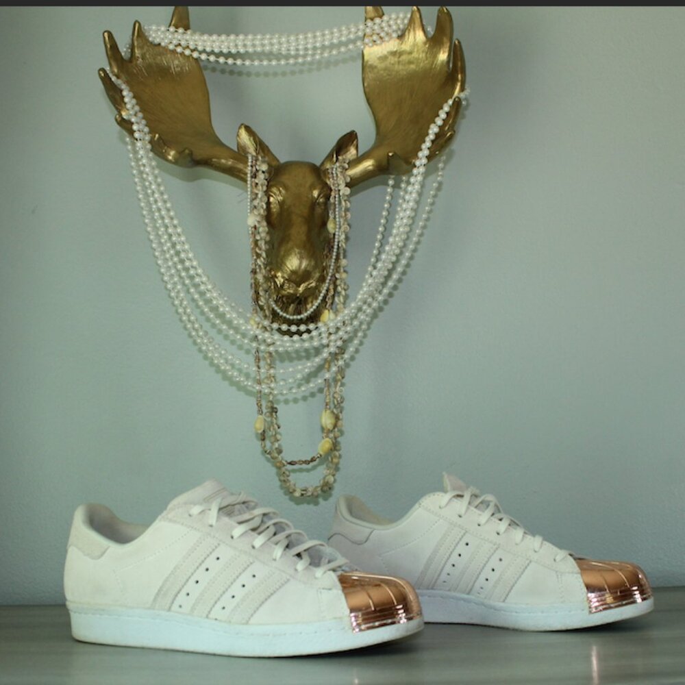 Adidas Originals Superstar Metallic Copper Toe Cap